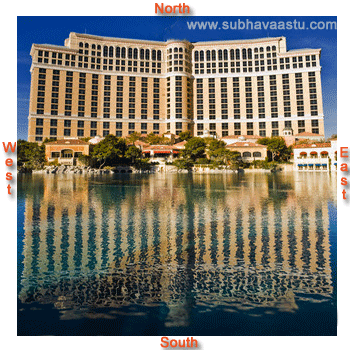 Vasthu shastra for five star hotels south side water effect