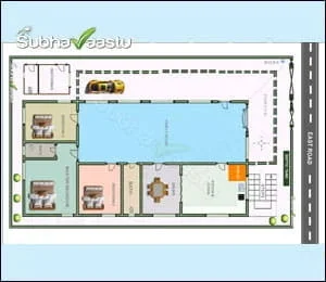 Vastu house floor