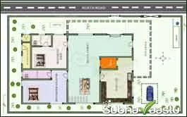 north facing house vastu plans 40x60 modern layout