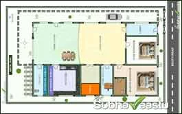 south facing house vastu plans 40x60 layout ideas