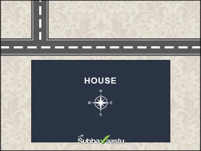 North of Northwest T Junction House Vastu