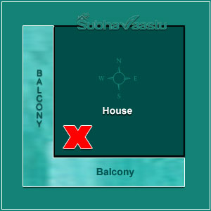 Southwest Balcony Vastu