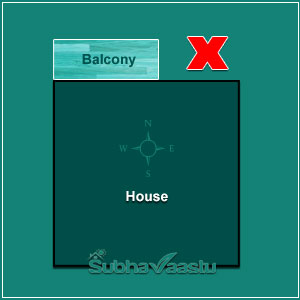 North Direction Balcony Vastu