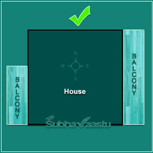 vastu for veranda