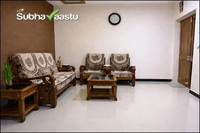Basic family room setup as per Vastu