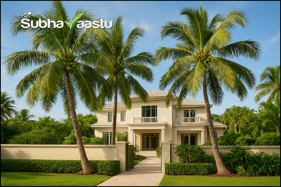 Coconut tree plantation directions as per Vastu guidelines