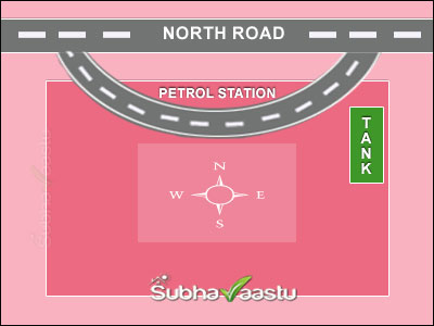 Diesel storage tank for north diesel bunk