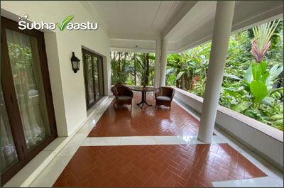 East direction Houe Balcony benefits