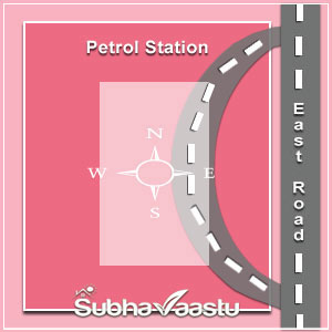 East direction petrol station