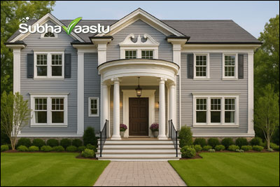 East direction Portico Vastu benefits