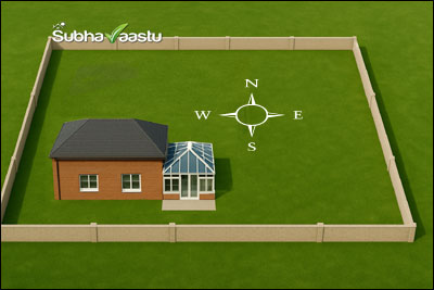 Vastu benefits of conservatory in East direction of East facing home