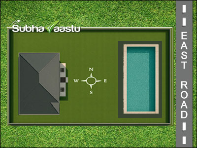 Swimming pool placement in East direction Vastu benefits