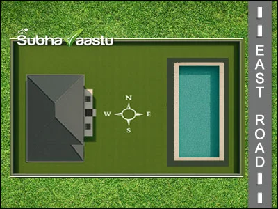 Swimming pool placement in East direction Vastu benefits