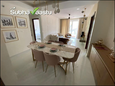 Vastu dining table placement in East direction of house