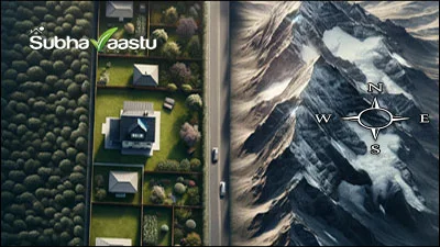 East facing house with hills in East direction Vastu effects