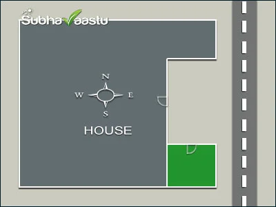 Southeast cut in East facing house Vastu effects