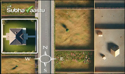Vastu benefits of east facing plot with open space in front