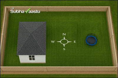 Vastu guidance for trampoline placement in East direction of house