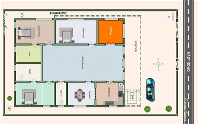 east plan