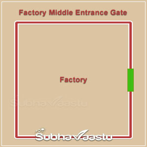 factory middle entrance gate