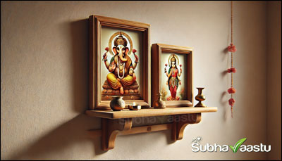 Pooja God Idots in Shelf