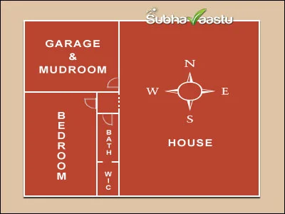 Bathroom in the East direction