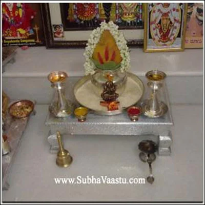 kalasam in puja room