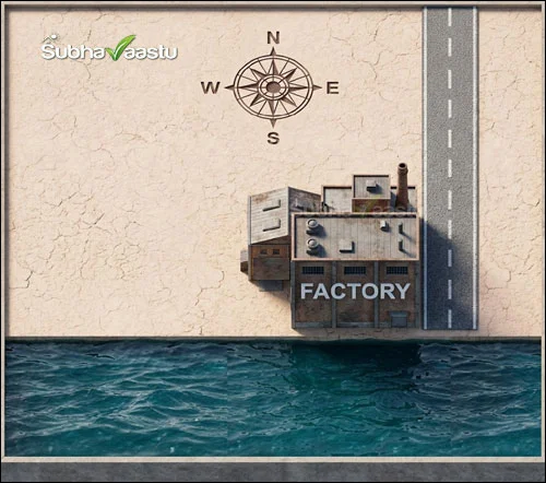 Factory construction in unsuitable location as per Vastu principles in Karnataka