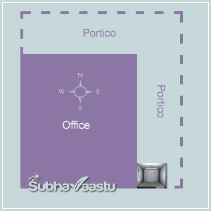 Southeast lift location as per vastu