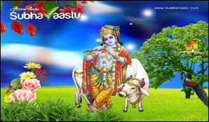 Lord Krishna in Laos