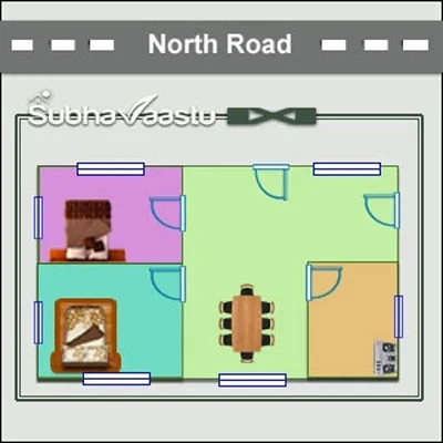 North direction house floor plans