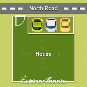Car Garage in the North direction