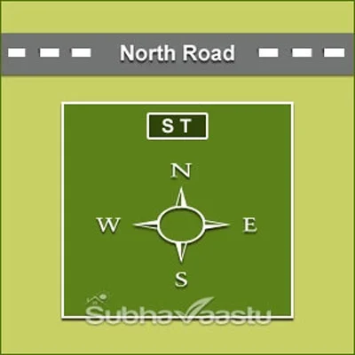 North direction septic tank