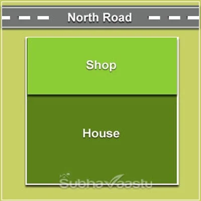 Constructing shop in the North direction
