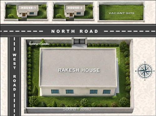 Northwest facing house vastu USA
