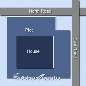 Northeast Corner block vastu