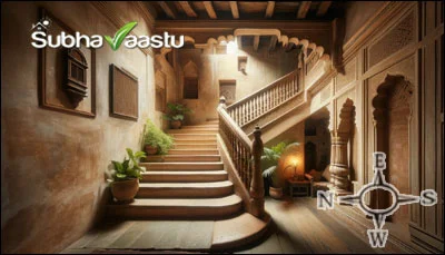 Solid rock Staircase at Northeast