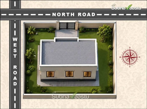 Vastu for Northwest corner house