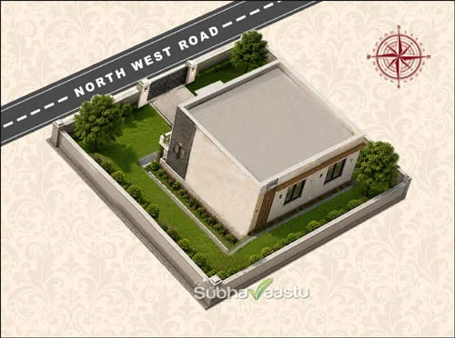 Northwest-facing house vastu