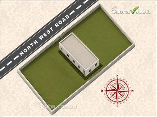 Northwest facing short house vastu