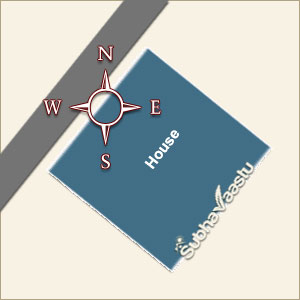 How to find northwest facing house