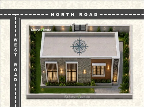 Northwest corner house vastu
