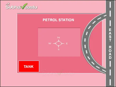 Petrol Storage tank in Southwest
