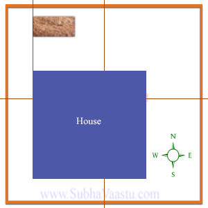 House and northwest portions parallel space for ST