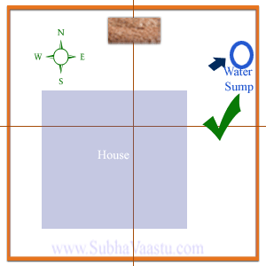 Northeast East water sump