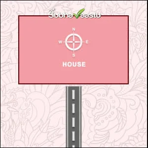 south road thrust house vastu effects and road hit homes in USA