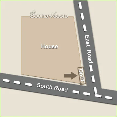 south east extended plot vastu