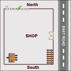 Southeast Staircase for East shop