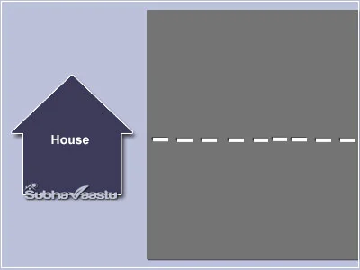Entire house is hitting by street