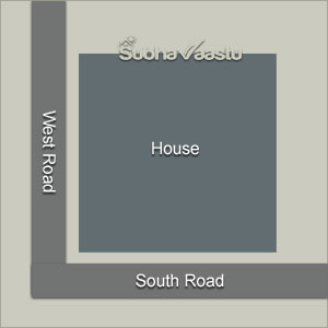 south west plot Vastu in Telugu